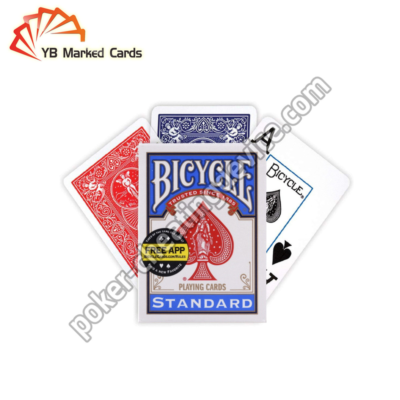 Fahrrad Standard Barcode Markierte Pokerkarten Für Poker Analyzer