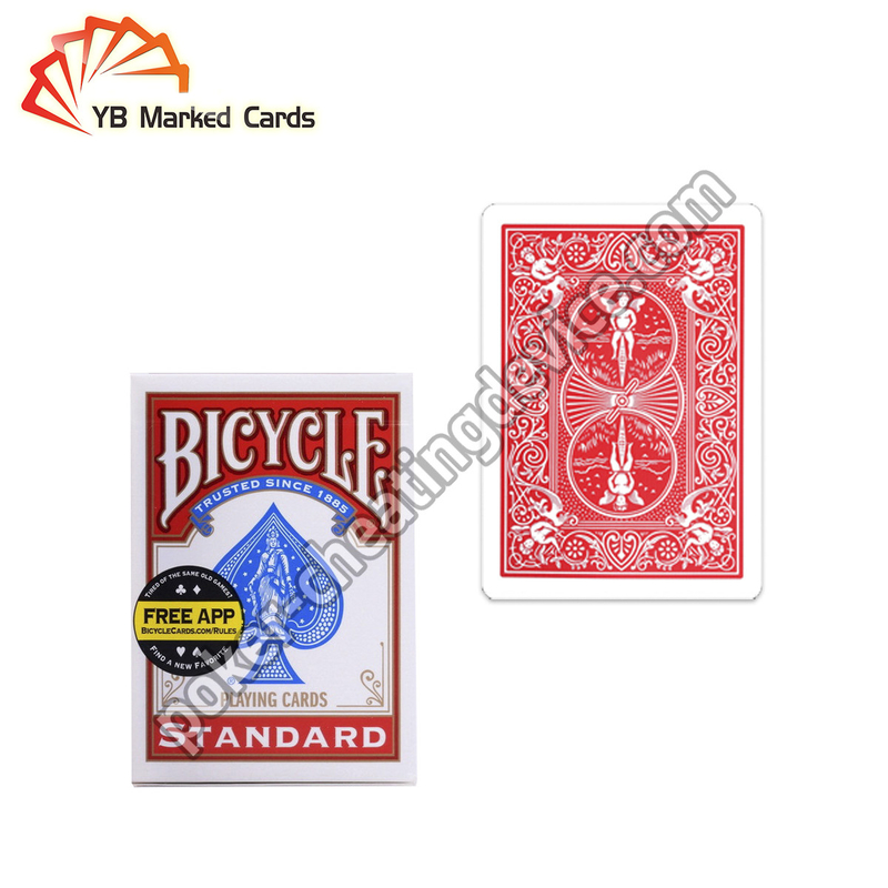 Fahrrad Standard Barcode Markierte Pokerkarten Für Poker Analyzer