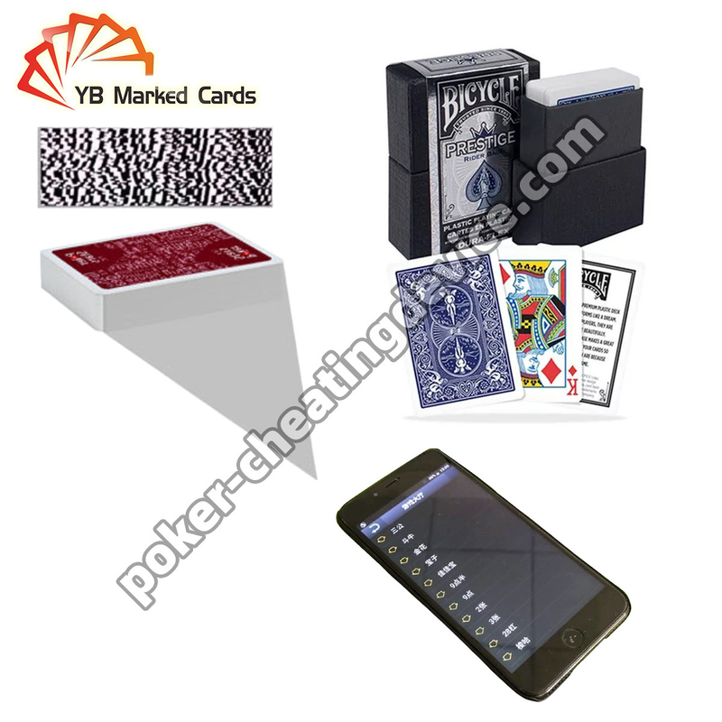 Fahrrad Saft Prestige Barcode Markierte Karten Decks Für Poker Cheat Rechner