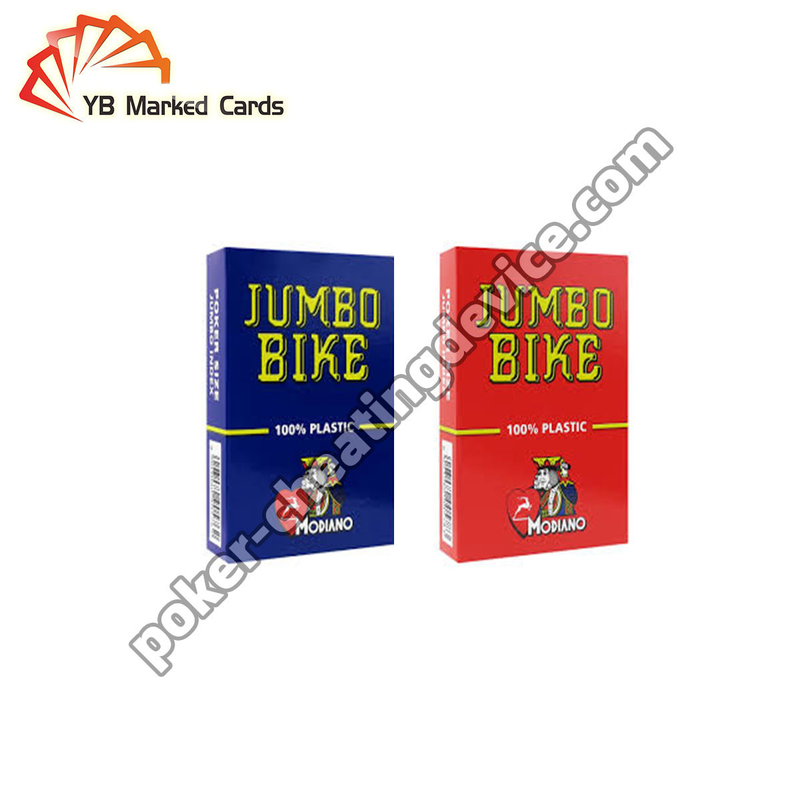 Modiano Juice Jumbo Bike Spielkarten Markiert für Spielkarten Brille