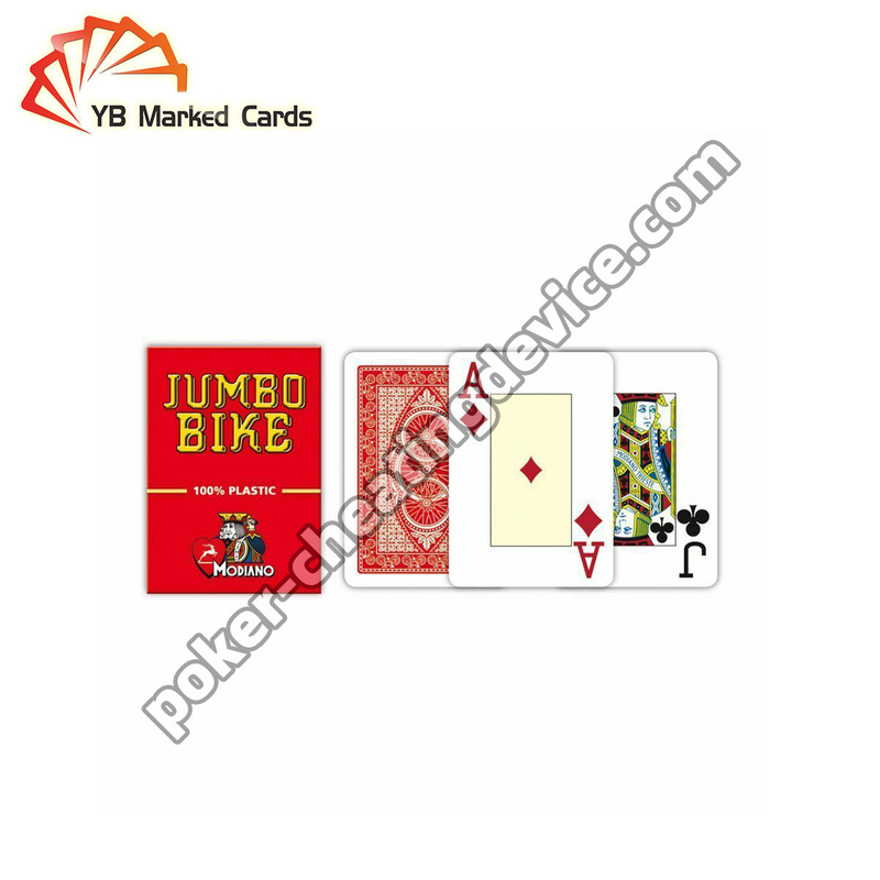 Modiano Juice Jumbo Bike Spielkarten Markiert für Spielkarten Brille