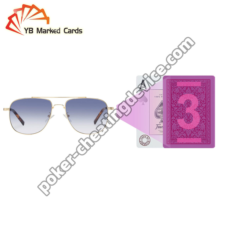 Beste Infrarotmarkierte Karten Sonnenbrille zum Markieren von Karten mit unsichtbarer Tinte