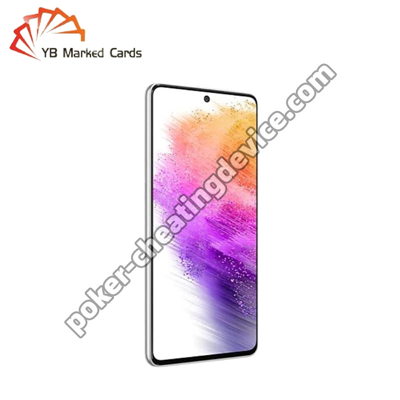 Samsung Galaxy A73 AKK K5 Poker Decks Analyzer für Barcode markierte Karten