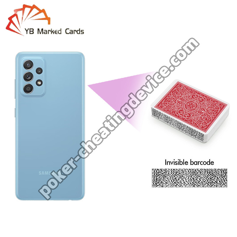 AKK A2 Samsung A52 Markierte Karten-Deck-Analysator für Barcode-Seitenmarkierte Karten