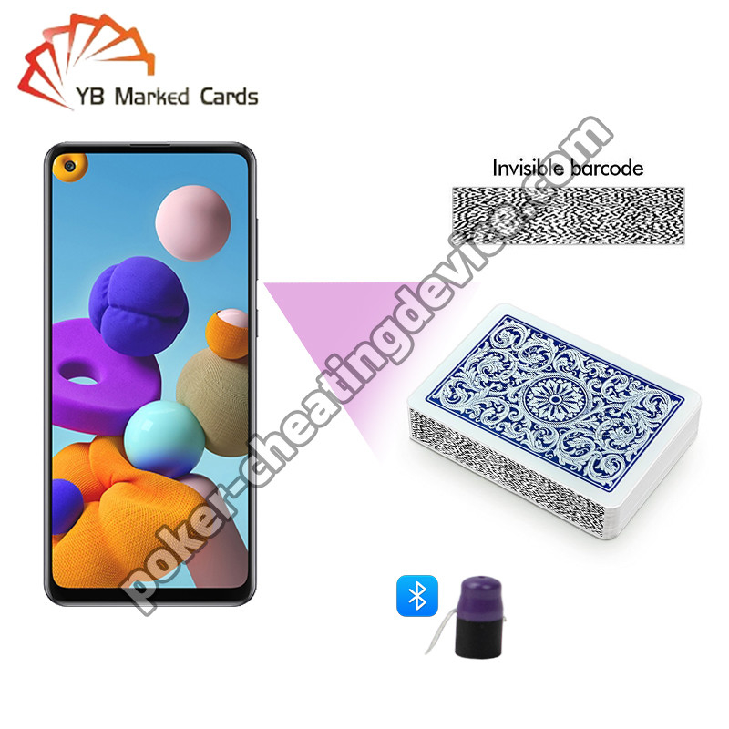 AKK A3 Samsung Galaxy A21s Cheat Cards Analyzer für Barcode markierte Spielkarten
