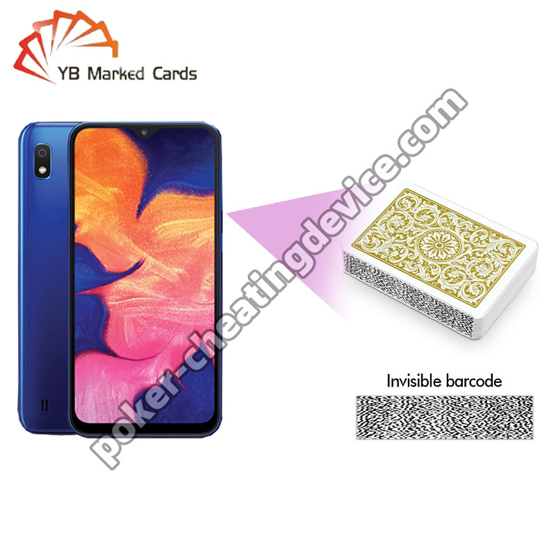 AKK A1 Samsung Galaxy A10 Karten Markiert Analyzer für unsichtbare Barcode Decks