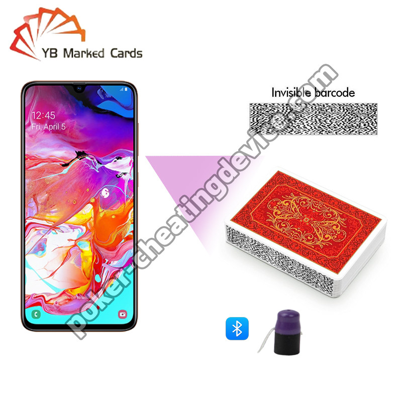 CVK 680 Samsung Galaxy A70 Cheating Cards Analyzer für Barcode markierte Kartendecks