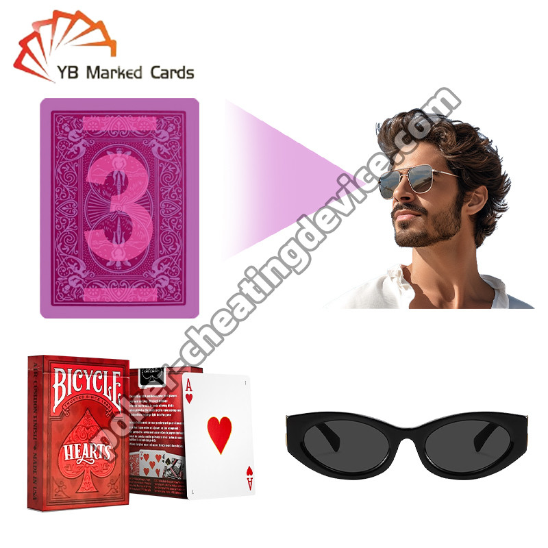 Fahrrad Markiert Deck Spielkarten Klassiker Herzkrieg Für Markierte Karten Brille