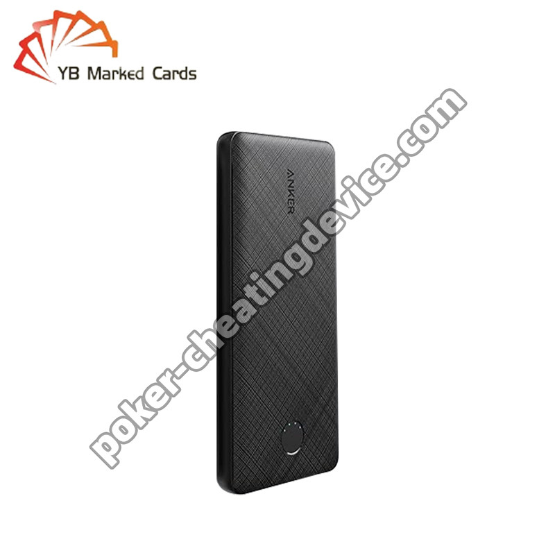 Power Bank Poker Cheat Card Scanner für Poker Analyzer Gerät und Barcode Karten
