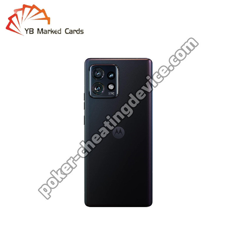 CVK 400 Motorola Edge+ Telefonpokeranalysator für markierte Barcode-Spielkarten