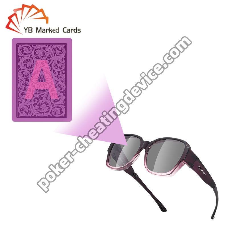 Markierte Karten Sonnenbrillen