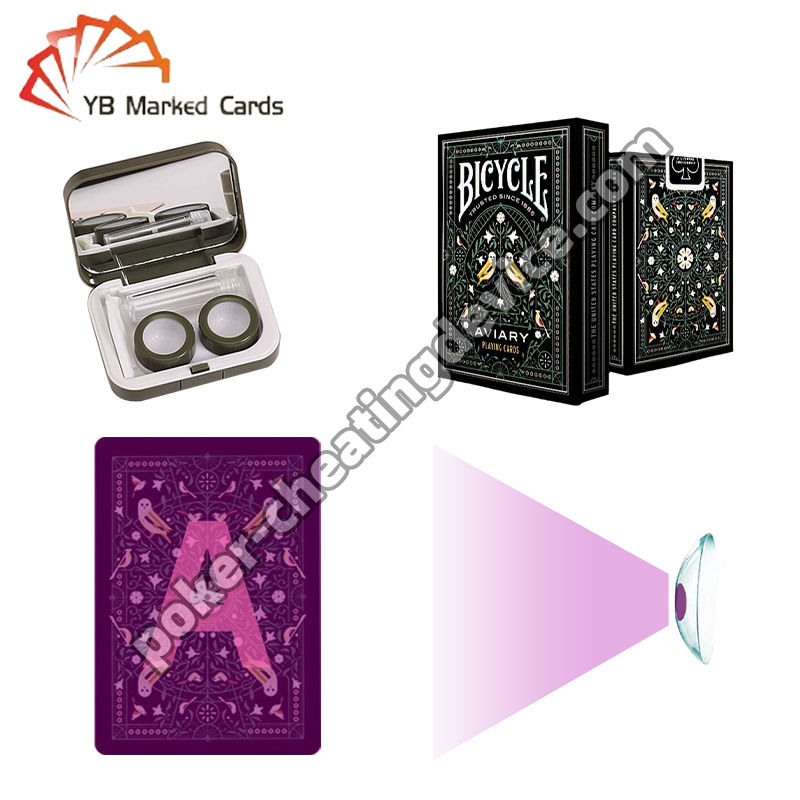 Röntgen-Kontaktlinsen für markierte Pokerdecks