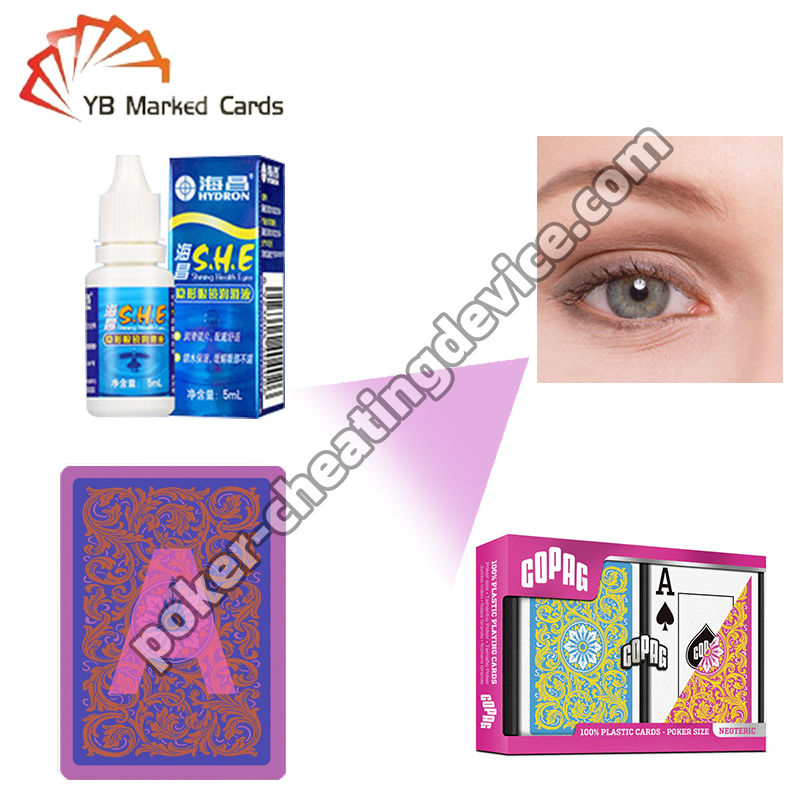 Infrarot-Kontaktlinsen mit 100%iger Detektionsgenauigkeit und einem Wassergehalt von ≥ 50% für Pokerbetrug