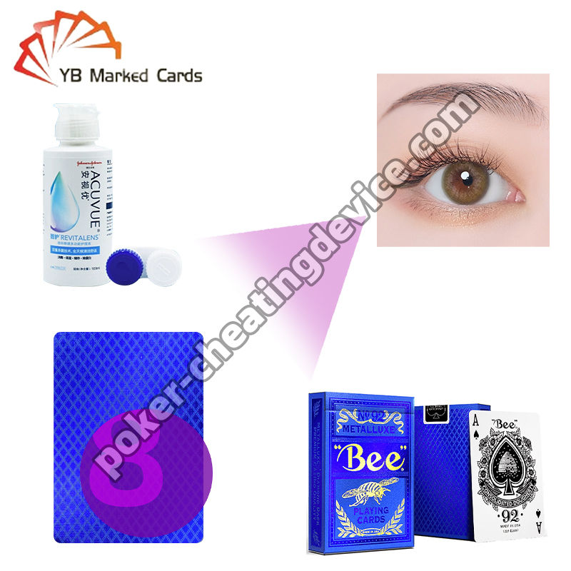 Fortgeschrittene Infrarot-Kontaktlinsen mit Wassergehalt ≥ 50% und Pupillendurchmesser 4-12mm für Pokertricks