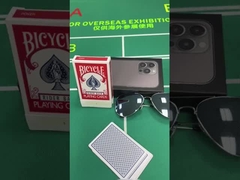 6mm Präzision UV Unsichtbare Tinte Kontaktlinsen Markierte Karten 4mm