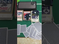 9mm Unsichtbare Tinte Kontaktlinsen für Betrug Spielkarten Lila