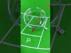 Verborgener Code Quecksilber geladener Würfel Casino Spiele geladenen 6-seitigen Würfel