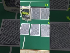 Copag 1546 100% Kunststoff Profi-Infrarot-Cheat-Karten Blau / Rot Deck Set