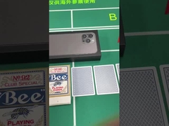 Copag 1546 100% Kunststoff Profi-Infrarot-Cheat-Karten Blau / Rot Deck Set