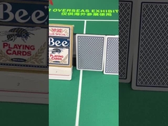 Copag 1546 100% Kunststoff Profi-Infrarot-Cheat-Karten Blau / Rot Deck Set