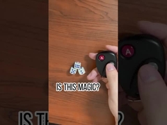 Gamble Magnetische / Nichtmagnetische Induktionswürfel Rot mit Vibrator