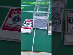 Fahrraddeck Geheime markierte Spielkarten für Infrarot-Tinte-Kontaktlinsen