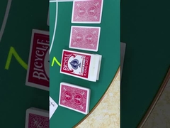 Fahrrad-Arbeitswalzen-Magic Trick Marked-Plattformen 56 Karten lackiert