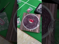 Weiße Plastikwürfel Betrug Gerät Elektronische automatische Würfel Tasse mit Quecksilber