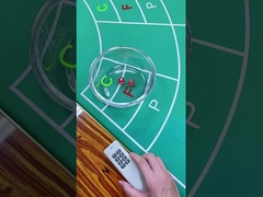 Induktionswürfel Betrugsgerät Kunststoff 16mm D6 Würfel mit drahtlosem Vibrator