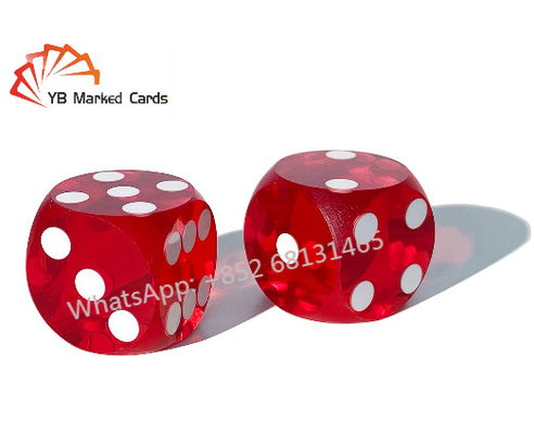 Versteckbarer Code Mercury Loaded Dice Casino Games lud 6 mit Seiten versehene Würfel