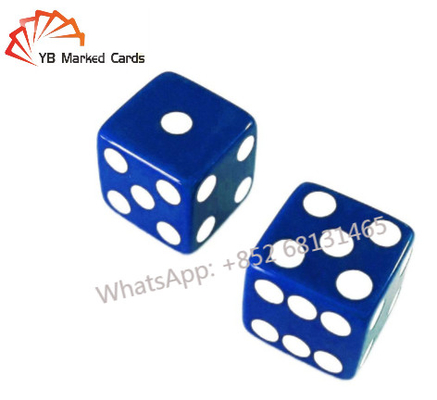 12 / 14/16mm 6 mit Seiten versehen würfeln grünen elektrischen PlastikShaker Cup Induction Dice