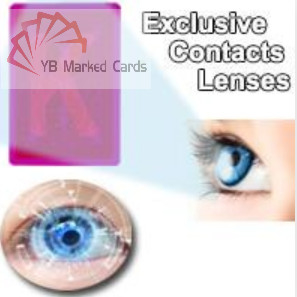 9mm dunkle Augen-Kontaktlinsen 0.06~0.10mm X Ray Vision Contact Lenses