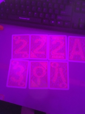 Magische kosmetische UV-Licht-Kontaktlinse-unsichtbare Markierungslochkarten 0.10mm