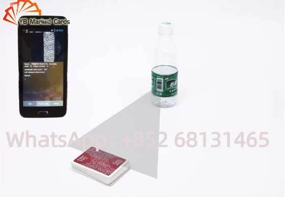 Mineralwasser-Flaschen-unsichtbares Mini Camera Scanning Transparent In-Kasino