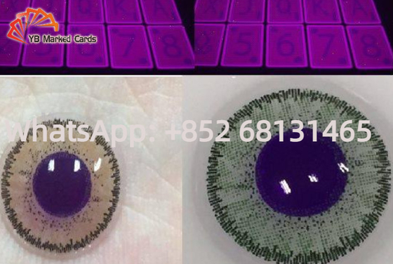 Spielendes Kontaktlinsen Chorg-Material der Spielkarte-Linsen-5mm magisches 8mm