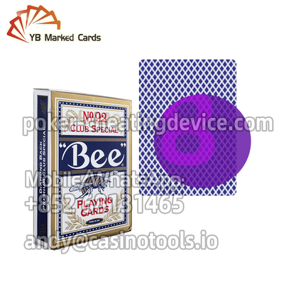 Infrarot der Bienen-No.92 markierte Spielkarten für die Markierungslochkarten, die Geräte betrügen