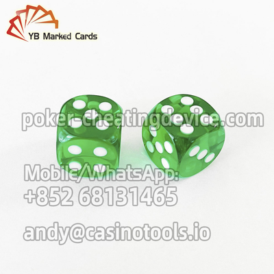 Magische Berufs6 Plastikwürfel der Seiten-16mm für Schürhaken-Betrugausrüstung