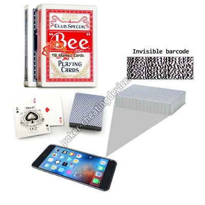 Bee Barcode Poker Cheat Markierte Karte Für Poker Analyzer Geräte