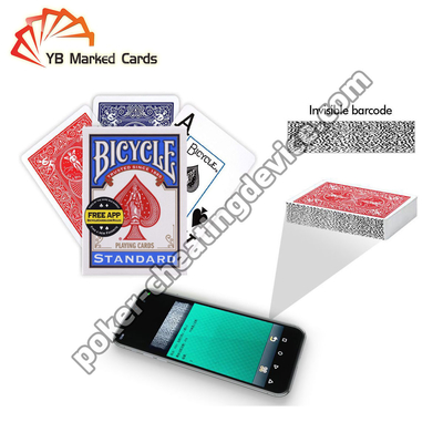 Fahrrad Barcode Markierte Karten Für Poker Calculator