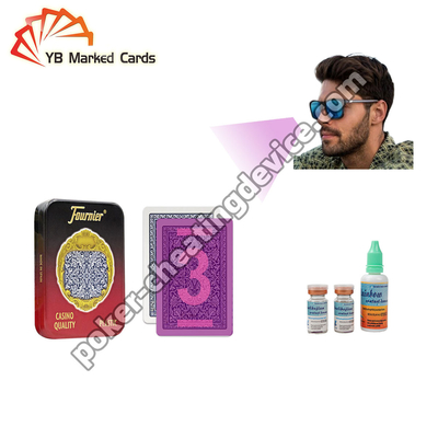 Fournier Jumbo Infrarot-Sensor Spielkarten für Poker Betrug Brille