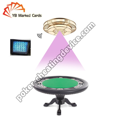 Diskrete Deckenlampe Poker-Scanner-Kamera für Betrug Tricks