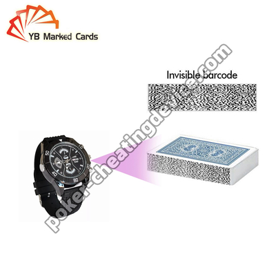 Erweiterter Stealth Spion Poker Scanner Uhrenkamera für Ultimate Cheating Karten