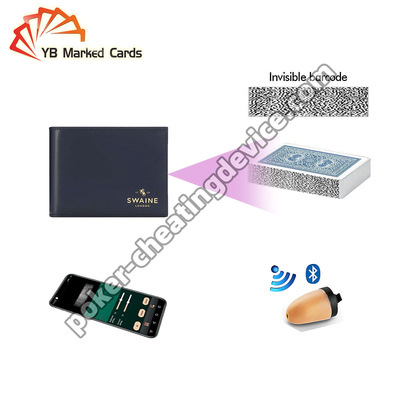 Bifold Wallet Poker Betrugskamera mit 20-40 cm Scanning Entfernung