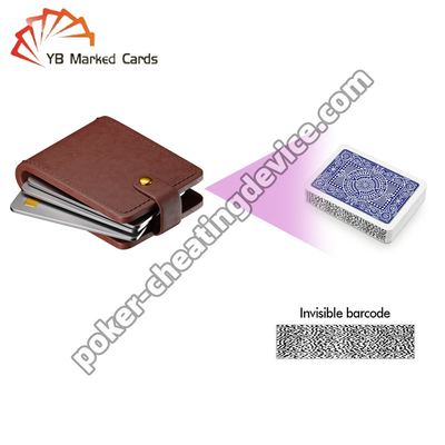 Schwarzes ledernes Scannen der Geldbörsen-Kamera-40cm für markierte Barcode-Schürhaken-Karten
