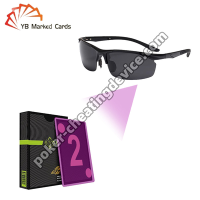 Sonnenbrille für Poker mit Präzisionsmarkierung