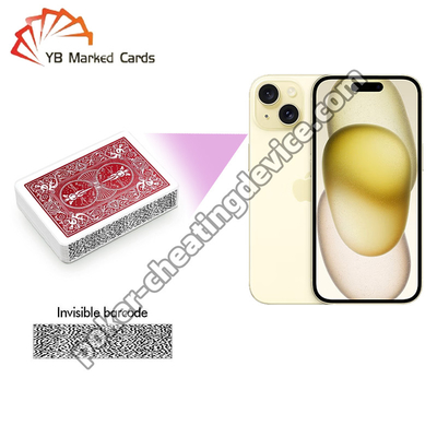 CVK 600 iPhone 15 Barcode Poker Card Analyzer für genaue Spielergebnisse