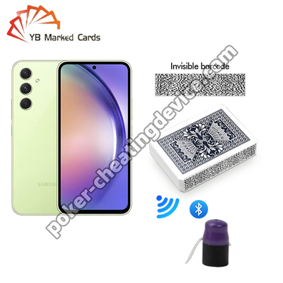 Samsung Galaxy A54 CVK 400 Marked Deck Analyzer für Barcode-Spielkarten