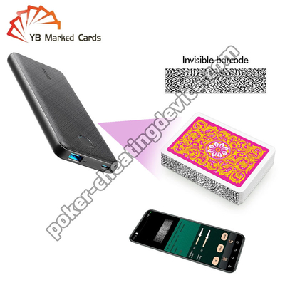Power Bank Poker Cheat Card Scanner für Poker Analyzer Gerät und Barcode Karten