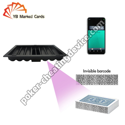 Chip-Tray versteckte Poker-Cheat-Kamera für Poker-Gewinner Analyzer und Barcode-Karten