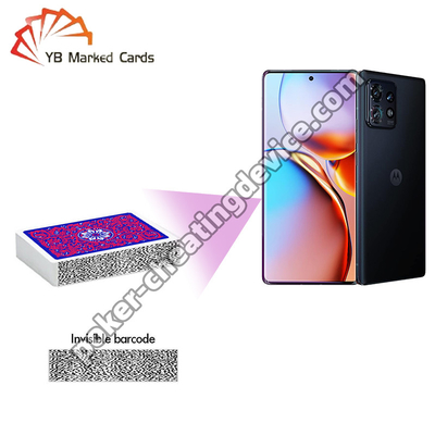 CVK 400 Motorola Edge+ Telefonpokeranalysator für markierte Barcode-Spielkarten